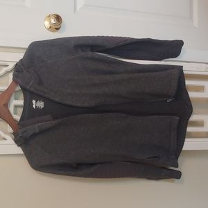 Medium hooded zip up jacket